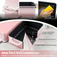 thumbnail image 3 of 2-In-1 9 x 5 Inch Cast Iron Loaf Pan with Lid (Pink), 3 of 6