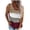Red, variant on Dagugfen Womens Tank Tops V Neck Strap Color Block Trendy Loose Streetwear Casual Lightweight Blouses