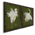 thumbnail image 3 of Heron Plumage I - Premium Framed Canvas 2 Piece Set - Ready to Hang, 3 of 7