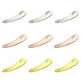 thumbnail image 1 of Paquete de 9 espátulas de maquillaje de metal, minicuchara aplicadora reutilizable para cremas faciales, cremas cosméticas, lociones, cremas para ojos, masajes, mascarillas faciales, 1 of 6