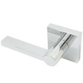 thumbnail image 2 of Vienna Door Lever with Square Rosette, Privacy (Bed/Bath) Latch, Polished Chrome by Stone Harbor Hardware, 2 of 4