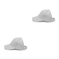 thumbnail image 4 of Guardurnaity Gorra de béisbol Sombrero sin espalda Sombrero de verano Ajustable Lavable Unisex Transpirable Gorros de moda desordenados De moda Type1 NO1, 4 of 6