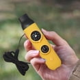 thumbnail image 4 of Emergency Whistle Survival Tool Compass Compact Size Portable Plastic for Camping Kayaking Climbing, 4 of 8