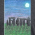 thumbnail image 3 of CafePress - Stonehenge In Moonlight Ash Grey T Shirt - Womens Tri-blend T-Shirt, 3 of 4
