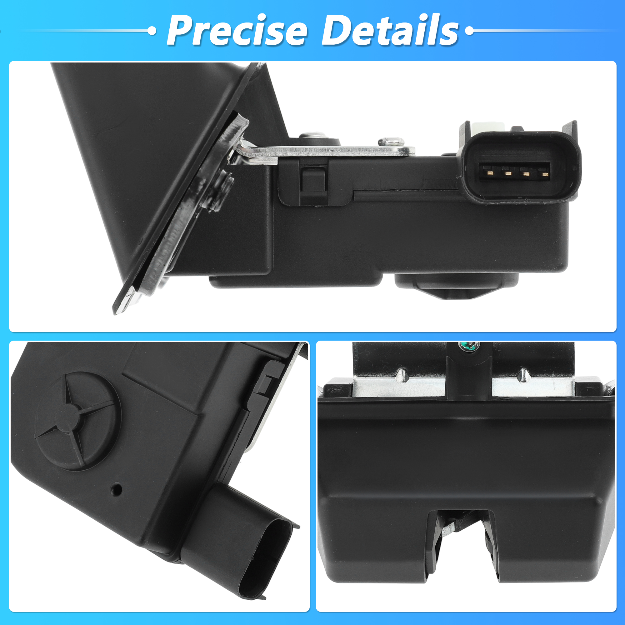 Unique Bargains Trunk Actuator for Hyundai Santa Fe 2013-2019 for Kia Sedona 2015-2021