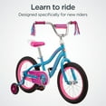 thumbnail image 7 of Schwinn Hopscotch Quick Build Kids' Girls' 16-in. Bike, Teal, 7 of 7