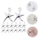 thumbnail image 4 of unbranded 300Pcs Vintage Silver Alloy Sea Star Charms for Necklace Bracelet Craft Projects, 4 of 8