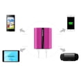 thumbnail image 4 of PowerMaster 12000mAh Portable Charger with Dual USB Ports Power Bank Pink, 4 of 4
