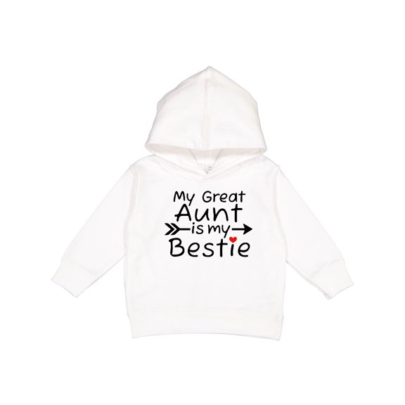 Inktastic My Great Aunt is My Bestie Toddler Hoodie
