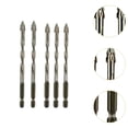 thumbnail image 6 of yotijay 5Pcs Four Flute Sawtooth Eccentric Multipurpose Skewed Head Eccentric, 6 of 9