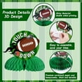 thumbnail image 6 of 8Pcs 1st Year Down Football Honeycombs Centerpieces, Sage Green Sports Game Day Table Decorations for First Birthday - Foam Sports Balls Table Supplies for One Year Old Boy, 6 of 7