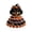 F:Dog, variant on Halloween Crochet Tabletop Decor DIY Kit – 8-Pack Value Set with Crochet Supplies to Make Witch Ghost Fox Pumpkin,Surprise Halloween Gift for Adults