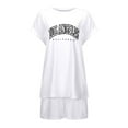 thumbnail image 4 of Women's Stylish Shorts Suit For Daily Wear With Drawstring Design And Casual Fit Perfect For Spring And Summer, 4 of 4
