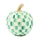 thumbnail image 1 of Calabaza decorativa MACKENZIE-CHILDS Emerald Check Small, 1 of 6