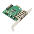 thumbnail image 3 of PCIE To USB Expansion Card, USB 2.0 6 Port PCI Express Expansion Card, USB 2.0 PCI Express Card For , For Mouse, Printer, Memory Card Reader, Scanner, 3 of 8