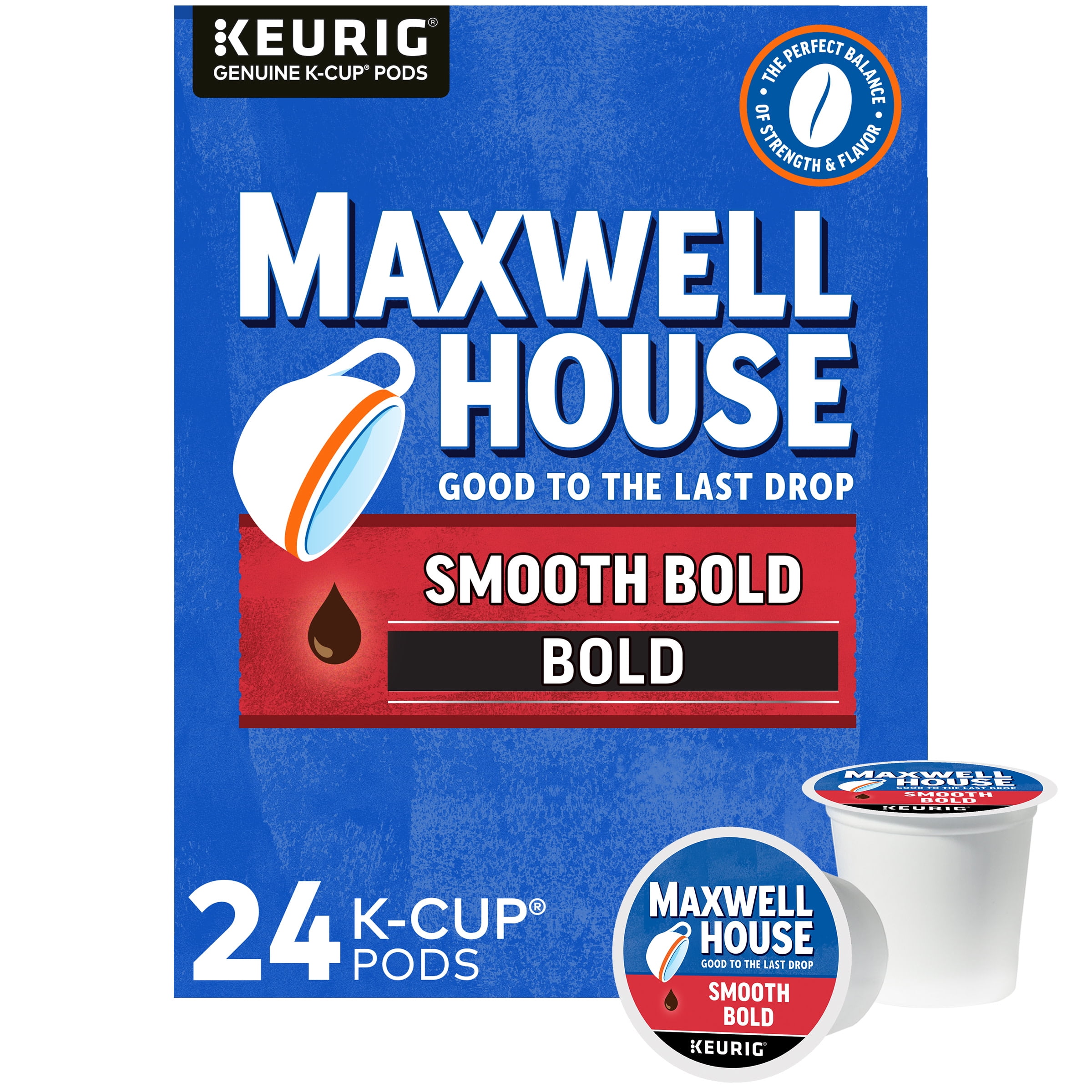 Maxwell House Smooth Bold Roast Coffee 