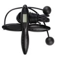 thumbnail image 1 of Cuerda de saltar de para profesion, para entrenamiento cardiovascular, entrenamiento de resistencia, entrenamientos de fitness, ejercic Negro DYNWAVEMX Contando la cuerda de saltar de PVC, 1 of 8