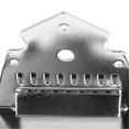 thumbnail image 3 of Mandolin Tailpiece Chrome Replacement Zinc Alloy Guitar Parts Instrument Accessories, 3 of 4