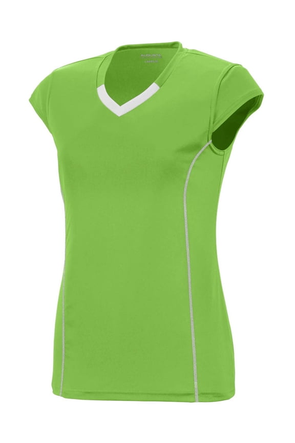 Augusta S Girls Blash Jersey Power Pink/White 1219