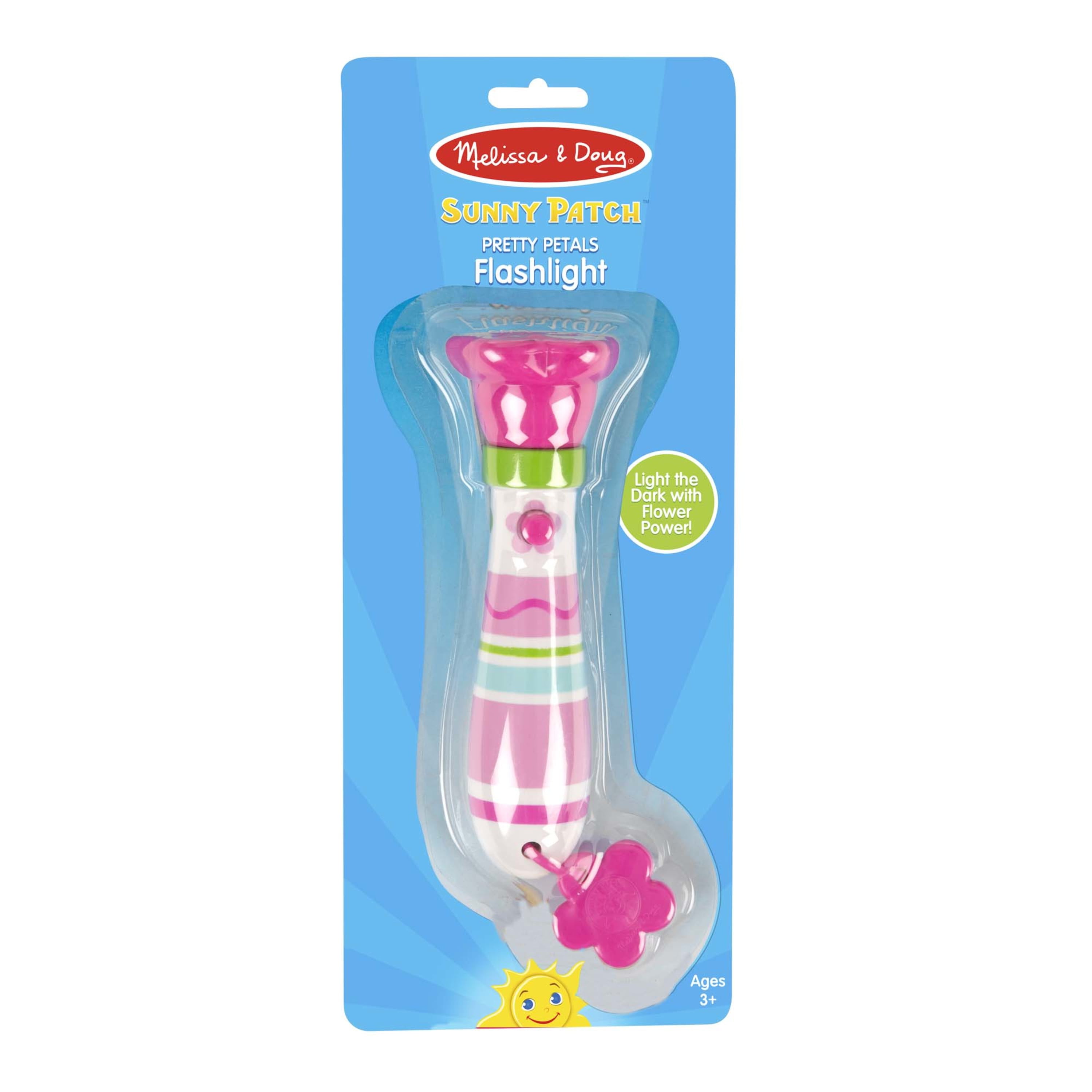 Melissa & Doug Sunny Patch Pretty Petals Flower Flashlight for Kids