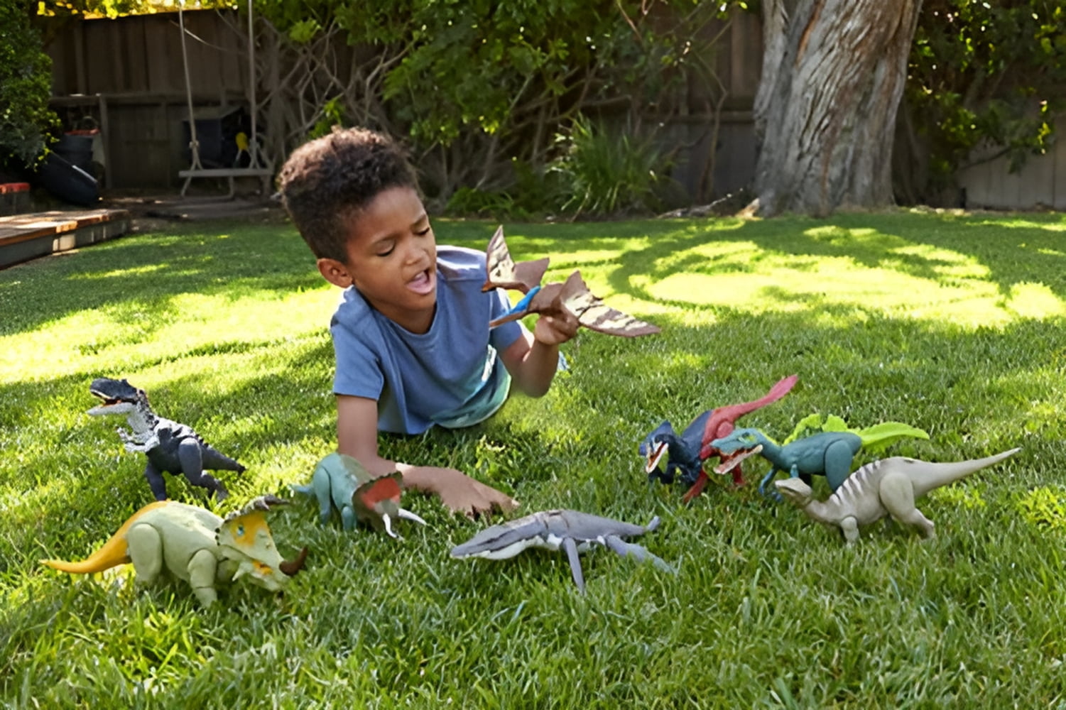Mattel Collectible Child Iguanodon Action Figure, Jurassic World, 10.50" x 10" x 7"