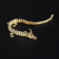 thumbnail image 3 of NHDT SW910 Movable Change Shape Dragon Statue. Chinese Brass Decor.Home Office Desk Decoration, 3 of 6
