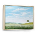 thumbnail image 2 of Designart "Peaceful Country Charm Of The Prairie" Prairies Floater Framed Canvas Wall Art, 2 of 5