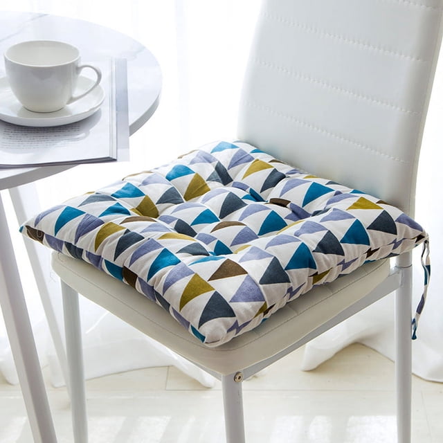 Nvzi Cojín de asiento para jardín, patio, hogar, cocina, oficina, grueso y cómodo, 18 x 18 pulgadas