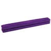 Portable Folding Balance Beam Home Gymnastics, Durable Horizontal Bar Home Gym Training Balance Beam Household Exercise Stickers, Purple, 2.1M