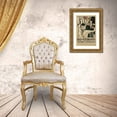 thumbnail image 3 of Vintage Apple Collection 10x14 Gold Ornate Wood Framed with Double Matting Museum Art Print Titled - Bal_Etudiants, 3 of 4