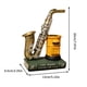 thumbnail image 1 of Figura de Instrumento Musical Retro, de Resina, Estilo Bolígrafo, Vintage, Violín, Escultura, Estatua de Saxofón de Jazz, Regalo, 1 of 3