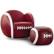 Ultimate Kid's Football Sports Chair with Ottoman