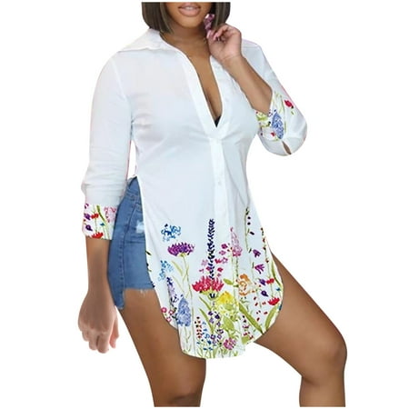 

Women s Tops Gradient Color Casual Printing Long Sleeve Blouse Tops Shirt