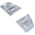 thumbnail image 3 of Autocollant de Bouton de Volant de Direction, en Alliage d'Aluminium Argenté pour le Remplacement de Modification Automatique pour le Sport de Découverte de Rover Terrestre 2015-2019, 3 of 8