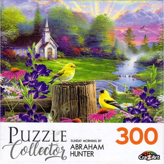Puzzle Collector 300 Piece Puzzle - Sunday Morning by Abraham Hunter