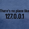 thumbnail image 3 of CafePress - There's No Place Like 127.0.0.1 T Shirt - Womens Tri-blend T-Shirt, 3 of 4