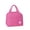 A004- Pink, variant on 1PC Insulated Lunch Bag for Adults, Thickened Aluminum Foil & Cotton, Portable Tote for Office Workers, Picnics, School - Red