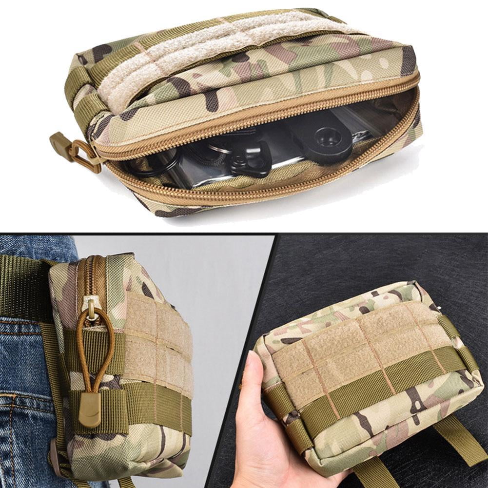 Outdoor Sports Pockets Mobile Phone Coin Purse Army Fan Tactical Belt Bag