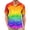 B Multicolor Pattern, variant on Men's Hawaiian Shirts Rainbow Short Sleeve Button Down Tropical Shirts Regular Fit Trendy Clothes for Leisure