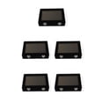 thumbnail image 2 of ZheElen Elegant And Exquisite Jewellery Display Box Large Capacity Well Organized ABS Jewellery Display Stand Ring Display Box black 5Set, 2 of 6
