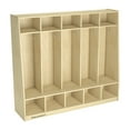 thumbnail image 2 of Childcraft 5-Section Bench Coat Locker, 2 of 10