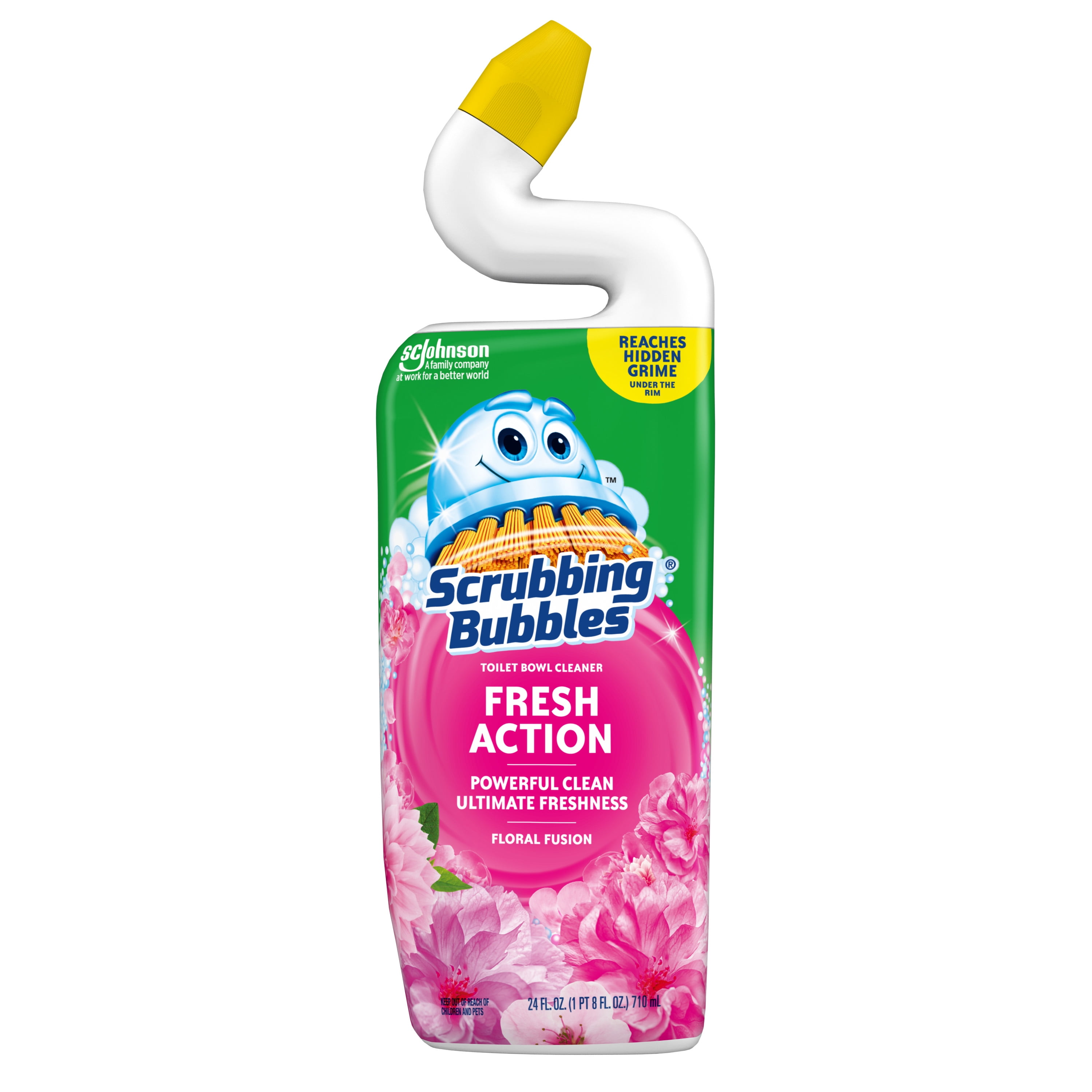 toilet cleaner bubbles