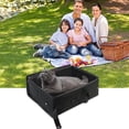 thumbnail image 1 of Portable bin for transporting kittens and cats. Light, robust, waterproof, foldable (black), 1 of 5