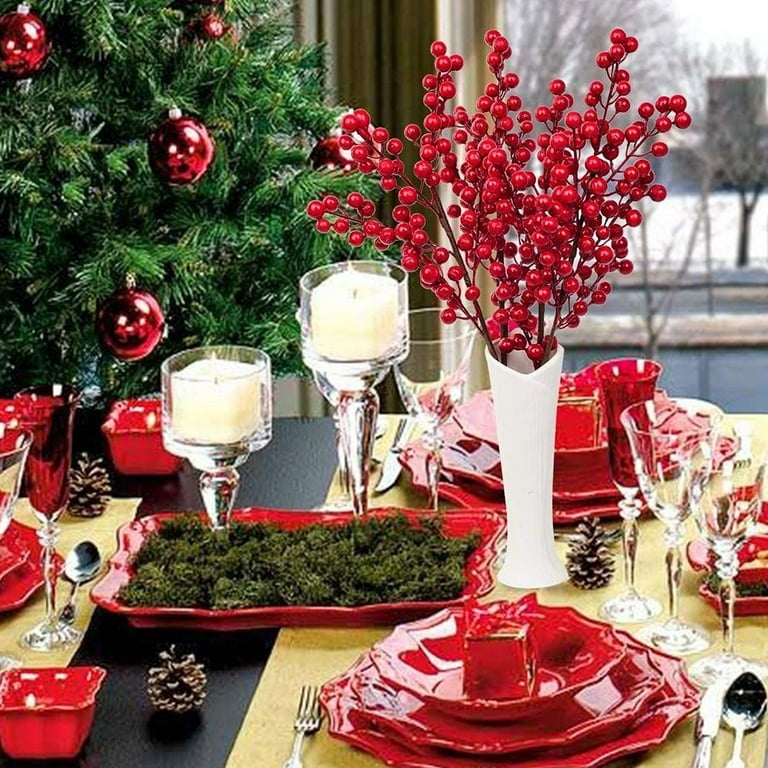 3 Red Berry Christmas Centerpieces For Your Holiday Table