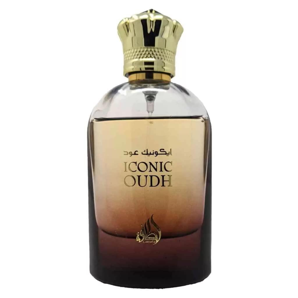 ドバイ　Eilin Oud パルファム (ICONIC) 100ml Iconic Oudh EDP 100ML (3.4oz) by Lattafa Perfumes - Walmart.com