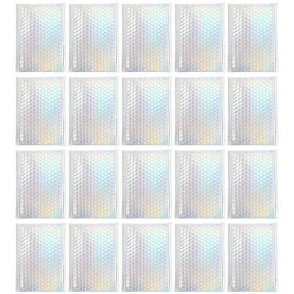 LEORX 20pcs Colorful Bubble Mailers Lightweight Bubble Packaging Envelopes For Safe Shipping For Business Use
