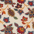 thumbnail image 4 of 6' X 9' Multicolor Floral Stain Resistant Non Skid Area Rug, 4 of 5