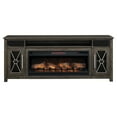 thumbnail image 2 of ClassicFlame Heathrow 76.6"W x 30.5"H x 17.4"D TV Center & 42" Infrared Firebox - Tifton Oak, 2 of 9