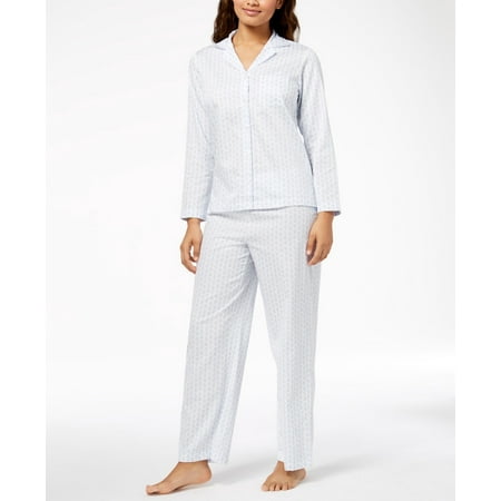 

Charter Club Womens Woven Cotton Pajama Set