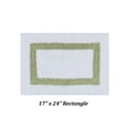 thumbnail image 5 of Better Trends 3 Piece Bath Rug Set 100% Cotton Tufted Bathroom Rug Water Absorbent, Reversible Machine Washable Runner Mat for Bathroom Floor Decor, Bathtub,Laundry Room Hotel Collection - White/Sage, 5 of 7